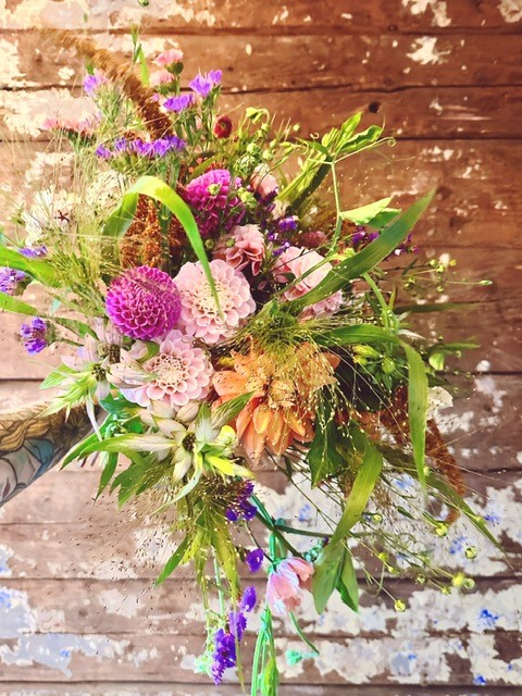 Stor födelsedagsbukett