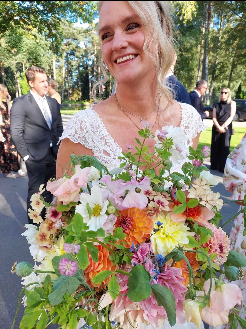 Självplock blommor Wieselgrensgården